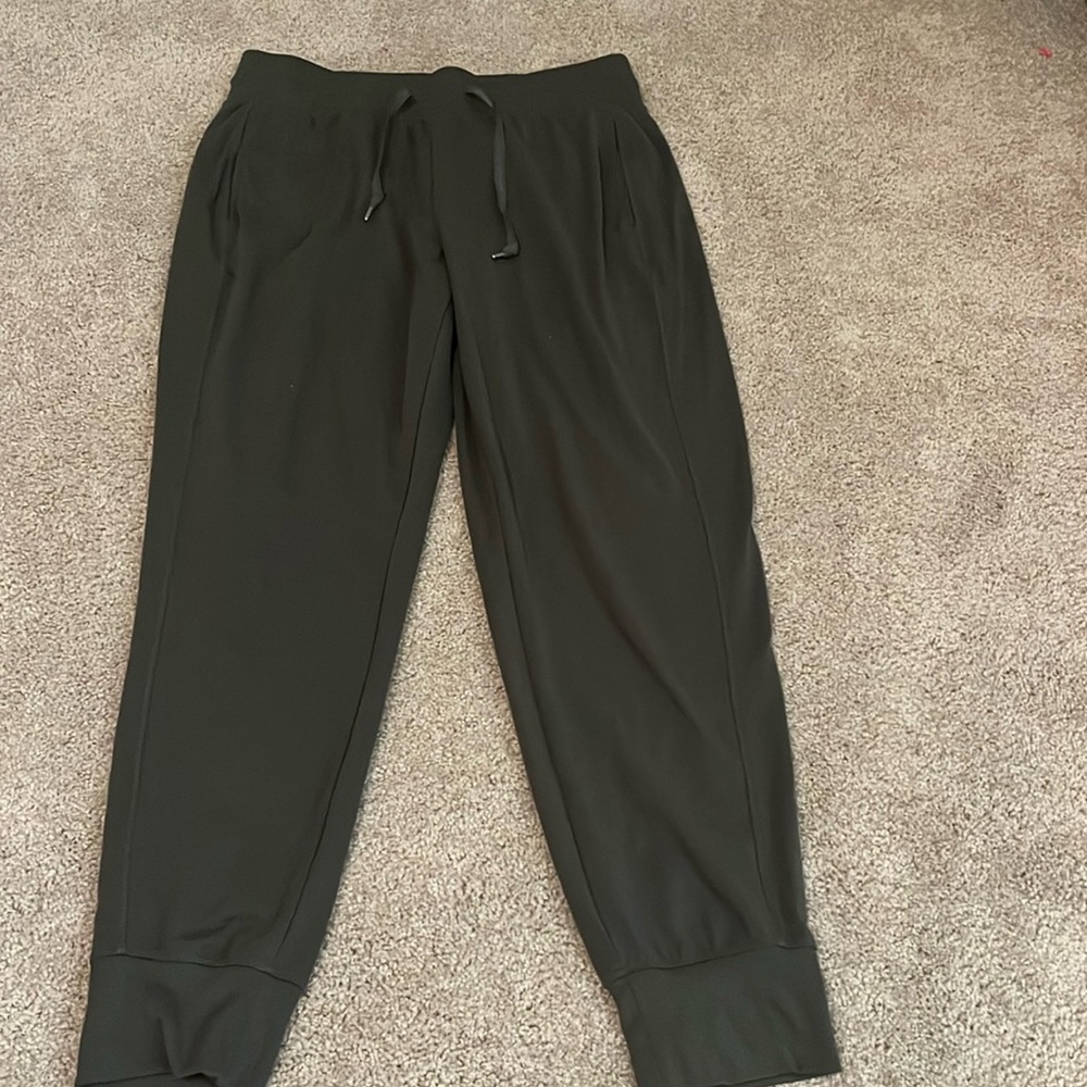 Olive green joggers